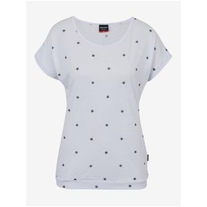 Bílé dámské vzorované tričko SAM 73 Roxanne obraz