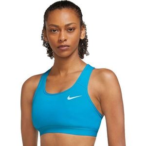 Nike SWOOSH Dámská sportovní podprsenka, modrá, velikost obraz