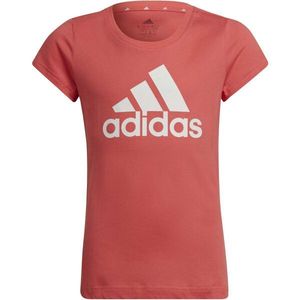 adidas BIG LOGO TEE Dívčí tričko, růžová, velikost obraz