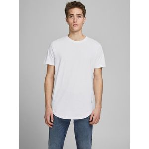 Bílé pánské basic tričko Jack & Jones obraz