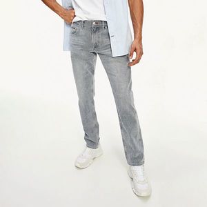 Tommy Hilfiger pánské šedé džíny Denton obraz