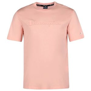 Champion CREWNECK T-SHIRT Pánské tričko, růžová, velikost obraz