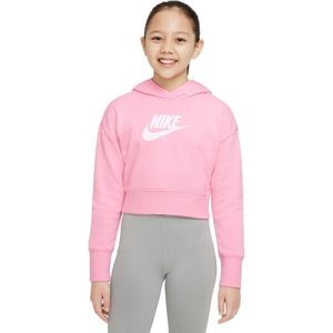 Nike SPORTSWEAR CLUB Dívčí mikina, růžová, velikost obraz