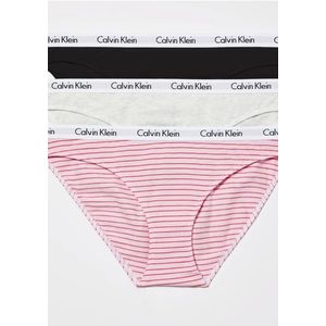 Dámské kalhotky Calvin Klein QD3588 3PACK JMR L Mix obraz
