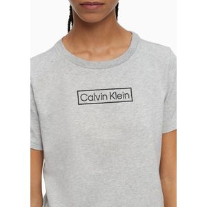 Dámské tričko Calvin Klein QS6798 L Šedá obraz