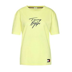 Dámské tričko Tommy Hilfiger UW0UW02262 L Žlutá obraz