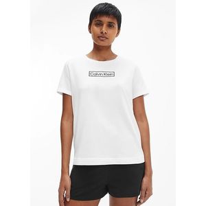 Dámské tričko Calvin Klein QS6798 L Bílá obraz