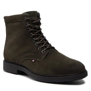 TOMMY HILFIGER Elevated Rounded Suede Lace Boot FM0FM04185 obraz