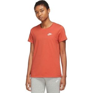 Nike SPORTSWEAR CLUB Dámské tričko, oranžová, velikost obraz