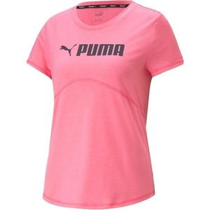 Puma FIT HEATHER TEE Dámské triko, růžová, velikost obraz
