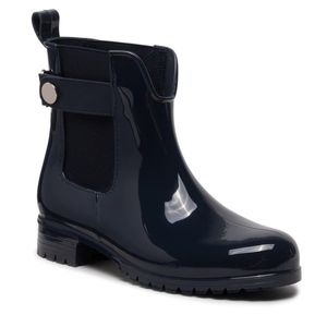 TOMMY HILFIGER Ankle Rainboot With Metal Detail FW0FW06777 obraz
