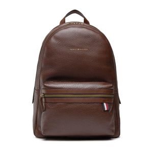 TOMMY HILFIGER Premium Leather Backpack AM0AM08453 obraz