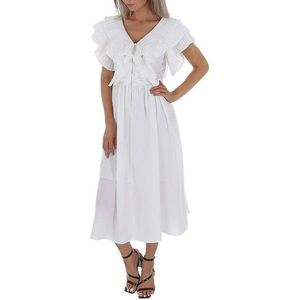 Dámské šaty White ICY obraz