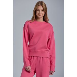 MIKINA GANT D1. ICON G ESSENTIAL C-NECK SWEAT růžová L obraz