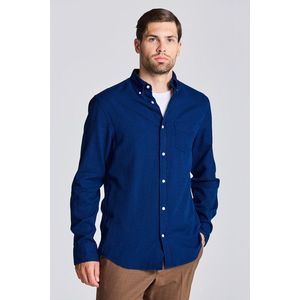 KOŠILE GANT D1. REG UT INDIGO TEXTURE SHIRT modrá S obraz