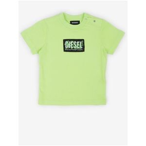 Světle zelené klučičí tričko Diesel obraz