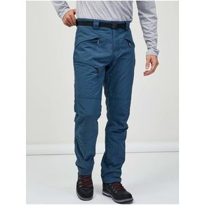 Modré pánské kalhoty s páskem SAM 73 Ikanto obraz