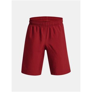 Červené sportovní kraťasy Under Armour UA Woven Graphic Shorts obraz