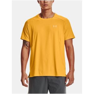 Žluté pánské tričko Under Armour UA Iso-Chill Laser Tee obraz
