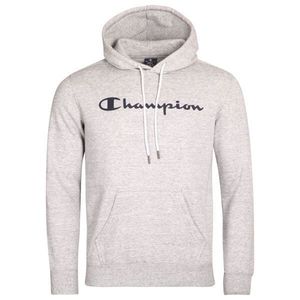 Champion FALL POLY FLEECE HOODED SWEATSHIRT Pánská mikina, šedá, velikost obraz