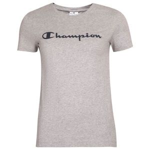 Champion CREWNECK T-SHIRT Dámské tričko, šedá, velikost obraz