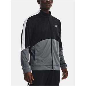 Černá sportovní bunda Under Armour UA Tricot Fashion Jacket obraz