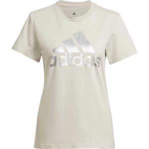 adidas BIG LOGO TEE Dámské tričko, šedá, velikost obraz