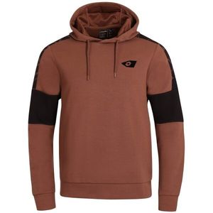 Lotto ATHLETICA CLASSIC VI HOODIE Pánská mikina, hnědá, velikost obraz