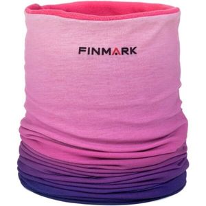 Finmark FSW-238 Dámský multifunkční šátek s fleecem, růžová, velikost obraz