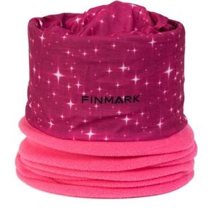 Finmark FSW-228 Dámský multifunkční šátek s fleecem, růžová, velikost obraz