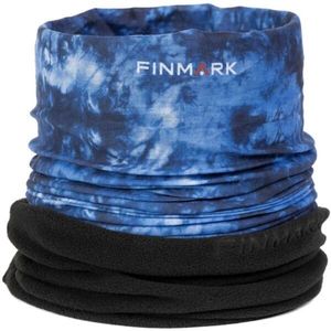 Finmark FSW-243 Multifunkční šátek s fleecem, modrá, velikost obraz