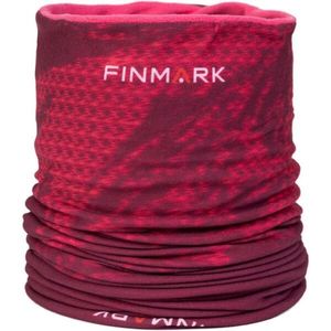 Finmark FSW-208 Dámský multifunkční šátek s fleecem, růžová, velikost obraz