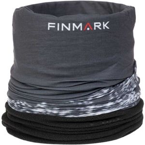 Finmark FSW-215 Multifunkční šátek s fleecem, tmavě šedá, velikost obraz
