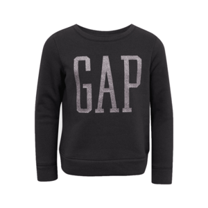 GAP LOGO CREW Dívčí mikina, černá, velikost obraz