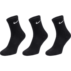 Nike EVERYDAY CUSH CREW 3PR U Ponožky, černá, velikost 42-46 obraz