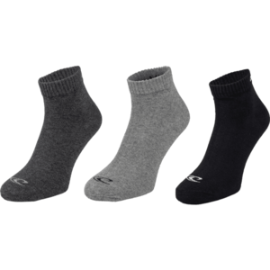O'Neill QUARTER 3P Unisex ponožky, šedá, velikost obraz