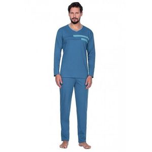 Pánské pyžamo Regina 430 L Modrá obraz