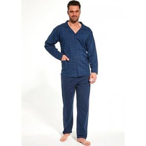 Pánské pyžamo Cornette 114/57 L Tm. modrá obraz