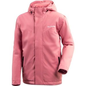 Klimatex FISTANA Dětská outdoorová bunda s kapucí, růžová, velikost obraz
