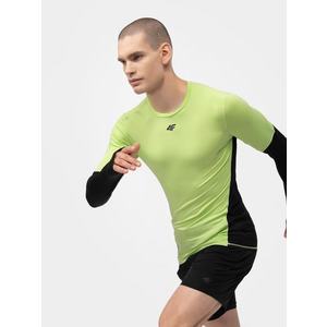 Pánské běžecké rychleschnoucí tričko s dlouhými rukávy slim obraz