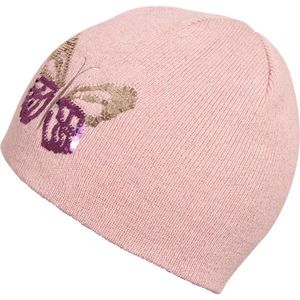 Lewro ROSIE Dívčí pletená čepice, růžová, velikost obraz