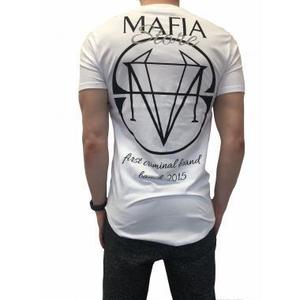 Pánské bílé tričko s potiskem Mafia Store obraz