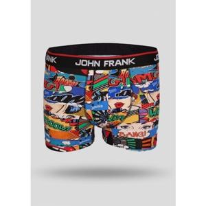 Pánské boxerky John Frank JFB100 Komiks obraz