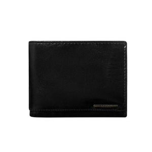 Černá pánská kožená peněženka s ochranou RFID obraz