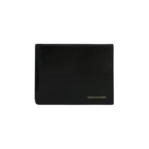 Černá klasická pánská kožená peněženka obraz