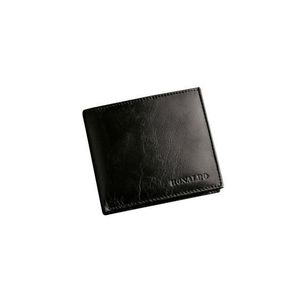 Černá horizontální pánská peněženka obraz