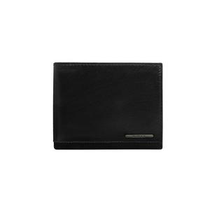 Černá pánská kožená peněženka obraz
