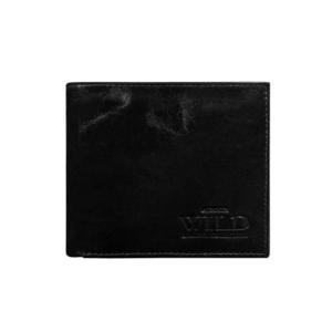 Pánská měkká peněženka černá obraz