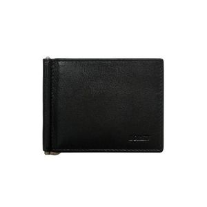 Měkká černá pánská peněženka obraz