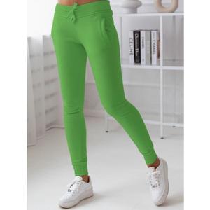 Dámské teplákové kalhoty FITS světle zelené obraz